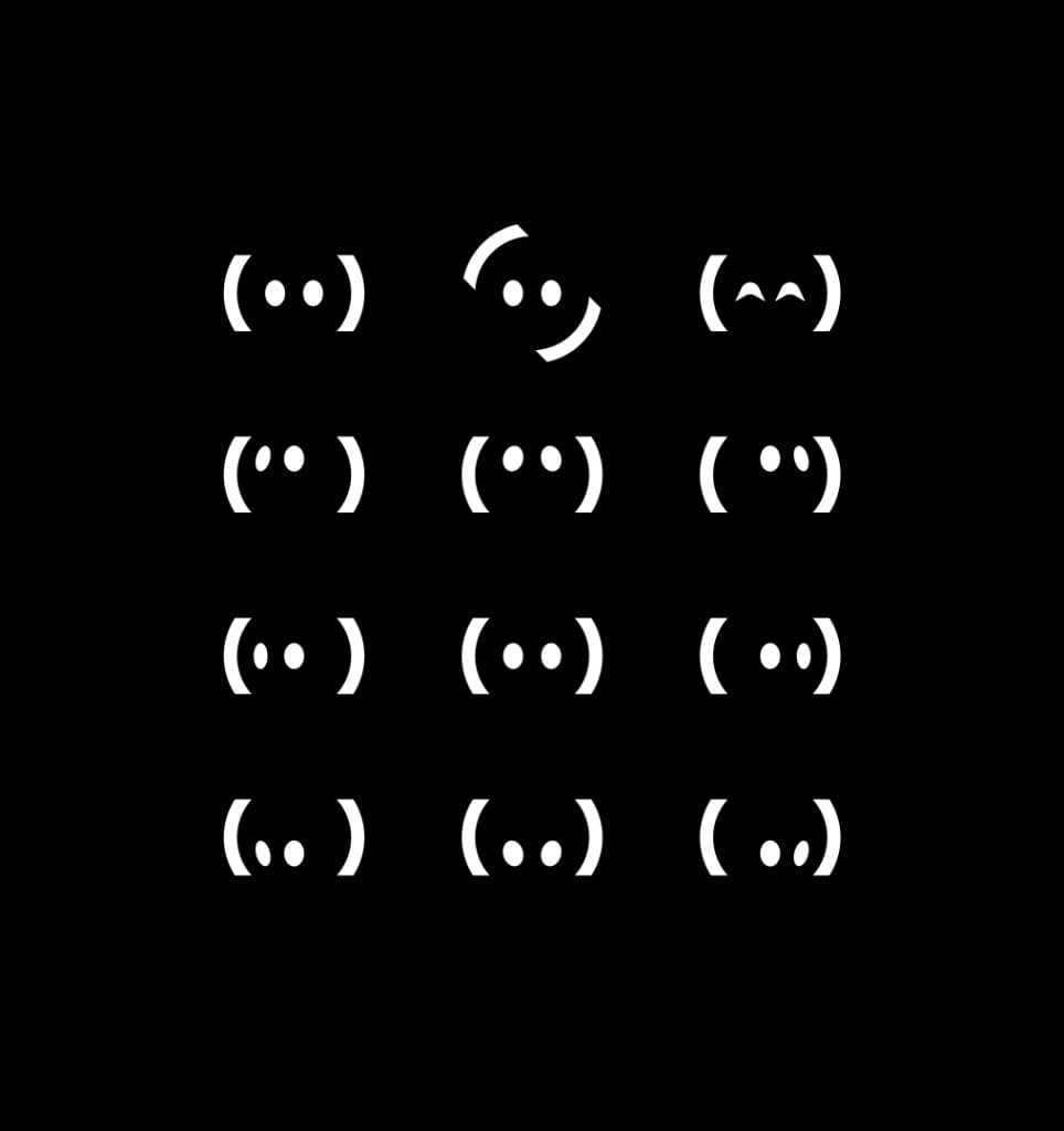 SERVIO brand emoji expression explorations