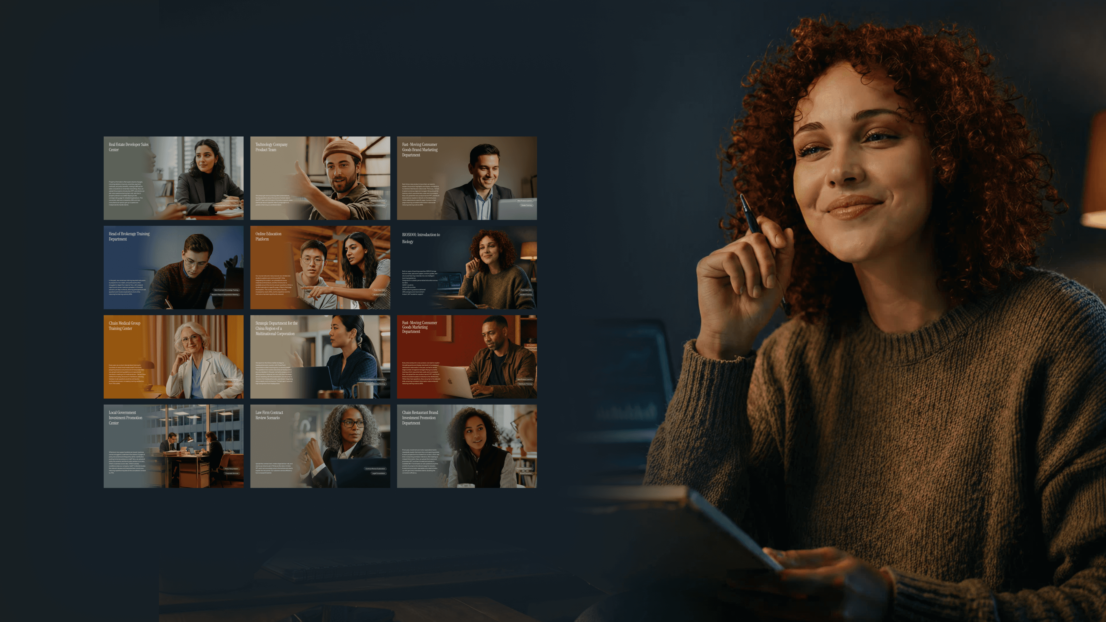SERVIO multi-industry expert scenario system